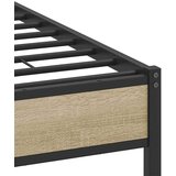 vidaXL Okvir kreveta bez madraca boja hrasta sonome 120x190 cm drveni | shoptok.hr
