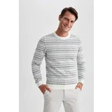 Defacto Standard Fit Crew Neck Knitwear Pullover