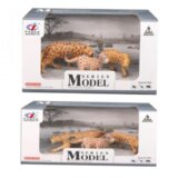 Set divlje životinje leopardi sa mladuncima 497190