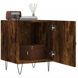  Noćni ormarići 2 kom boja dimljenog hrasta 40x40x50 cm drveni Smeđa | shoptok.hr