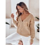 DStreet Damski kardigan KERINDA kamelowy | Shoptok.si