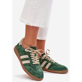 Boto Women's Suede Sneakers Green Sirella | shoptok.hr