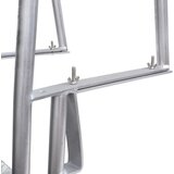  Lestev za bazen z 4 stopnicami aluminij 167 cm | Shoptok.si