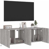  Zidni TV ormarići LED 2 kom siva boja hrasta 60x35x41 cm | Eponuda.ba