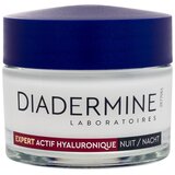 Diadermine Expert Actif Hyaluronique Night Cream nočna vlažilna krema za suho zrelo kožo 50 ml poškodovana škatla za ženske u