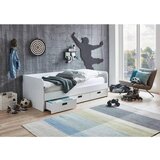 XXXL Raztegljiva Postelja Bianca, 90-180x200, Bela | Shoptok.si