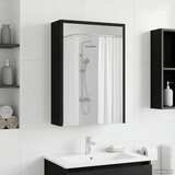  Kupaonski ormar s ogledalom Zidne Crni hrast 43 x 16 x 62.5 cm | shoptok.hr