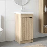  Kupaonski umivaonik s sudoperom Hrast sonoma 42 x 40 x 84,5 cm | shoptok.hr