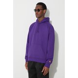 Carhartt WIP Hooded Chase Sweat UNISEX Tyrian/ Gold | Shoptok.si