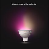  Set od 4 LED RGBW prigušive sijalice Philips Hue WACA GU5,3/MR16/6,3W/12V | Eponuda.com