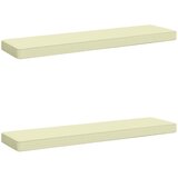 Jastučići za klupe - 2 dijela VUGHT 2 pcs 100% poliester Krem | shoptok.hr