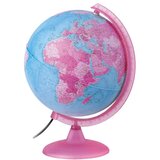 Tecnodidattica globus 25cm roza - angleški PINK GLOBE 25 EN | Shoptok.si