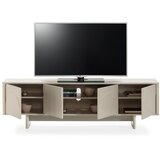 MOME Kremno bela TV omarica 180x55x40 cm Solei – | Shoptok.si