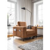 Miuform Narančasta/smeđa fotelja od samta Lofty Lilly – | shoptok.hr
