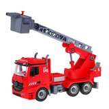 Vatrogasno vozilo za igru s kacigom TOOL - crveni | Shoptok.si