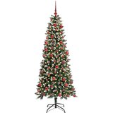  Umjetno božićno drvce Zelena 180 cm PVC, plastika i čelik | shoptok.hr