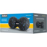Rebel Active duoball dvostruka masažna lopta 12 cm, crno-plava, EPP materijal | shoptok.hr