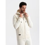 Ombre BASIC men's cotton sweatshirt set unbuttoned sweatshirt + joggers | Shoptok.si