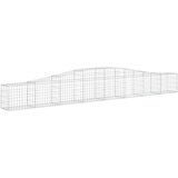 Lučne gabionske košare 9 kom 400x30x40/60 cm pocinčano željezo | shoptok.hr