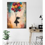 WALLXPERT Dekorativna slika na platnu, 50x70cm, Šareno | Eponuda.ba
