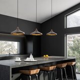 Opviq lights Crna/u bakrenoj boji viseća svjetiljka s metalnim sjenilom ø 34 cm Barek – | shoptok.hr
