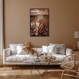 Slika - Drought (1 Part) Vertical 40x60 U crnom drvenom okviru | shoptok.hr