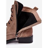 Boto Comfortable Suede Lined Boots Light Brown Lemar Revin | ePonuda.com