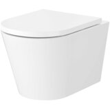 Cersanit Stenski WC Koral (Izpiranje brez roba, WC odtok: Vodoravno, Bela) | Shoptok.si