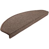  Prostirke za stepenice 15 kom 65x24x4 cm boje kave, poluokrugle, velike | Shoptok.si