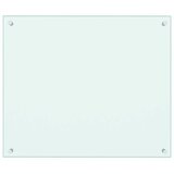  Kuhinjske zaštite od prskanja 2 kom bijele 70 x 60 cm staklene | shoptok.hr