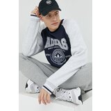 Adidas Bluza moška, mornarsko modra barva | Shoptok.si