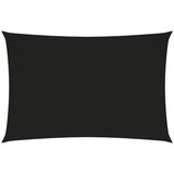 vidaXL Senčno jadro oksford blago pravokotno 2x4 m črno, (20610789) | Shoptok.si