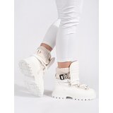 SEASTAR White women's snow boots with fur on a thick sole | shoptok.hr