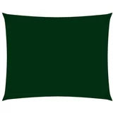  Senčno jadro oksford blago pravokotno 2x3 m temno zeleno