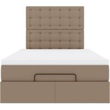  Okvir kreveta s madracem cappuccina 120x200cm umjetna koža | shoptok.hr