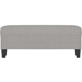  Klupa svjetlosiva 100 x 35 x 41 cm od tkanine - Svjetlosiva 100 x 35 x 41 cm | shoptok.hr