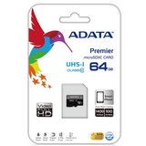 Adata microSDHC 64GB + Adapter UHS-I CLASS 10 memorijska kartica | shoptok.hr