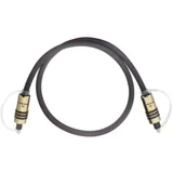 Toslink digitalni-audio priključni kabl [1x Toslink-utikač (ODT) - 1x Toslink-utikač (ODT)] 3m, siva,