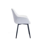 Livetastic Set Stolov Bouclé, Bela, 2-Delni | Shoptok.si