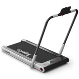  Tekalna steza 1-12 km/h, LED zaslon, do 120 kg - srebrne barve | Shoptok.si