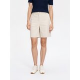 Reserved Nabrane kratke hlače - bež | shoptok.hr