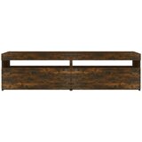 TV ormarić s LED svjetlima 2 kom boja hrasta 75 x 35 x 40 cm | Eponuda.com