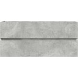 vidaXL Omarica za umivalnik betonsko siva 100x38,5x45 cm iverna plošča | Shoptok.si