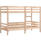 vidaXL Krevet na kat 75 x 190 cm od masivne borovine | shoptok.hr
