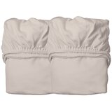 Leander® otroška rjuha za posteljo junior 70x140 cappuccino (2 kosa) | Shoptok.si
