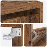  Ormar za cipele na zidu ARNHEM 71 x 17 x 43 cm Staro drvo - Staro drvo | shoptok.hr