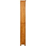  Biblioteka od masivne hrastovine sa 6 polica 80 x 22,5 x 180 cm | shoptok.hr