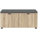 Haldna klop z blazino z vrati Sonoma hrast 100 x 38 x 46 cm, (5000155627) | Shoptok.si