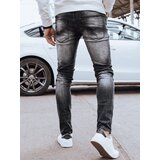 DStreet Spodnie męskie jeansowe szare Cene