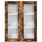 Viseći ormarić s pohranom Dimljeni hrast 80 x 31 x 100 cm | Eponuda.com